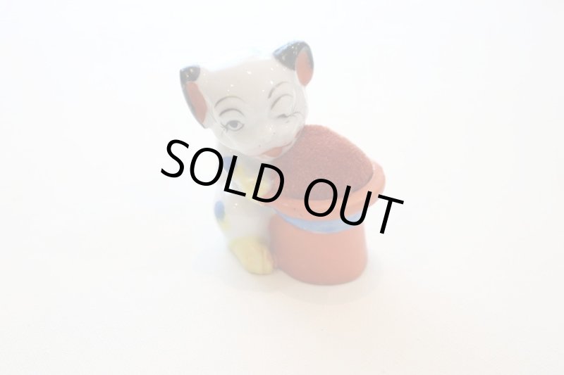 画像1: 日本製　輸出用　ヴィンテージピンクッション　わんちゃん (1)