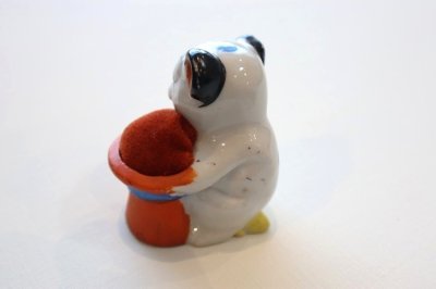 画像1: 日本製　輸出用　ヴィンテージピンクッション　わんちゃん