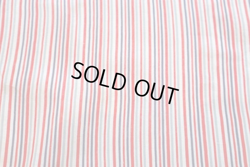 画像1: アメリカ製　ヴィンテージフィードサック　ピンストライプ　 (1)