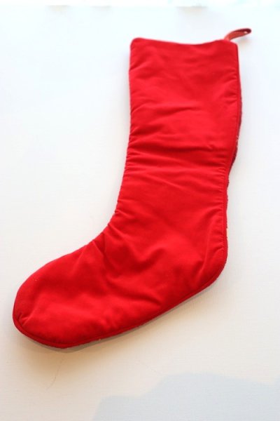 画像1: ヴィンテージ　ニードルポイントクリスマスソックス　SALE！