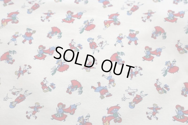 画像1: アメリカ製　ヴィンテージファブリック　ナーサリーライム　ＳＡＬＥ！ (1)