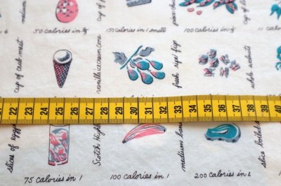 画像3: アメリカ製　ヴィンテージファブリック　カロリー