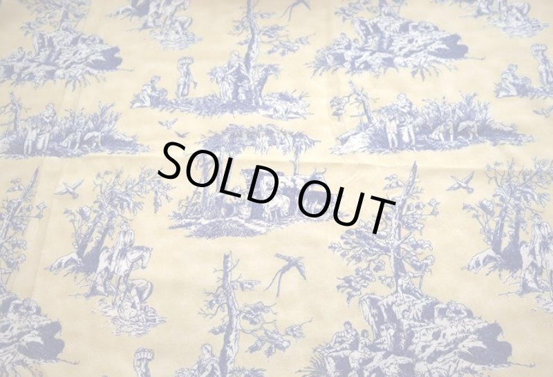 画像1: アメリカ製　ヴィンテージファブリック　トワルドジュイ　SALE! (1)