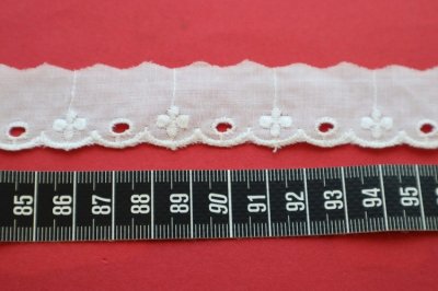 画像1: フランス製　ヴィンテージ　レース　