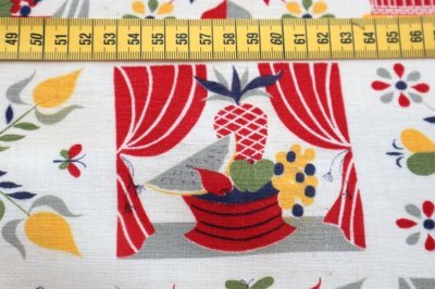 画像2: アメリカ製　ヴィンテージフィードサック　へクスサイン