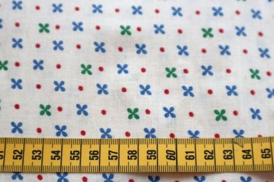 画像1: アメリカ製　ヴィンテージフィードサック　ファブリック　