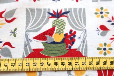 画像1: アメリカ製　ヴィンテージフィードサック　へクスサイン