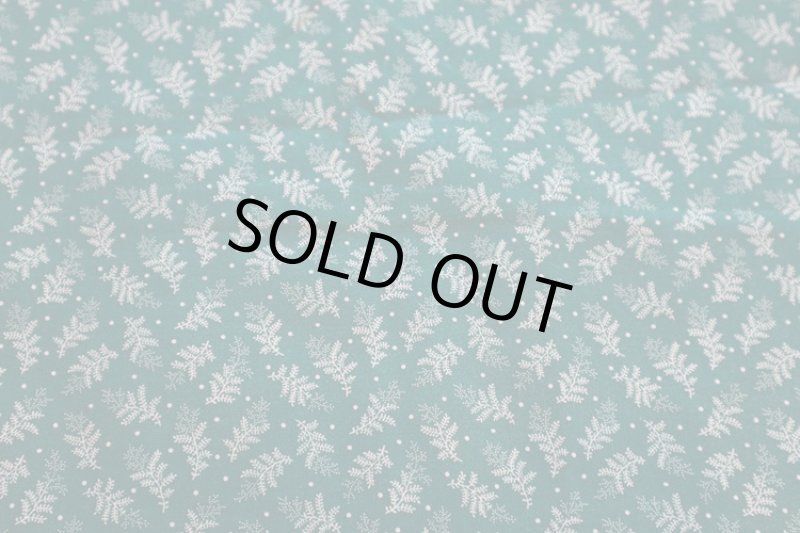 画像1: アメリカ製　ヴィンテージファブリック　リーフ　 (1)