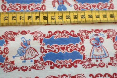 画像3: アメリカ製　ヴィンテージフィードサック　ファブリック　フォーク