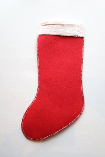 画像1: ヴィンテージ　クリスマスソックス