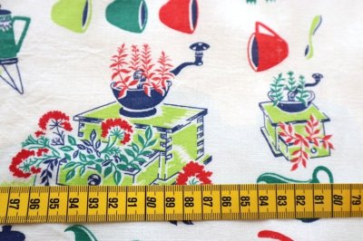 画像2: アメリカ製　ヴィンテージフィードサック　コーヒーミル