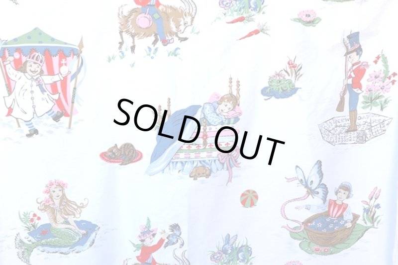 画像1: アメリカ製　ヴィンテージファブリック　アンデルセン (1)