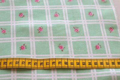 画像2: アメリカ製　ヴィンテージフィードサック　フラワーXスクエア　SALE