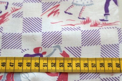 画像3: アメリカ製　ヴィンテージフィードサック　ダンス