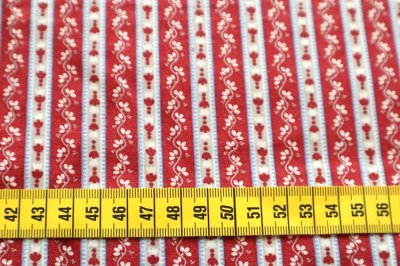 画像1: アメリカ製　ヴィンテージ　ファブリック　ボーダー