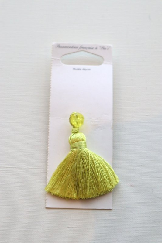 画像1: フランス製　ヴィンテージ　ピン付タッセル　 (1)