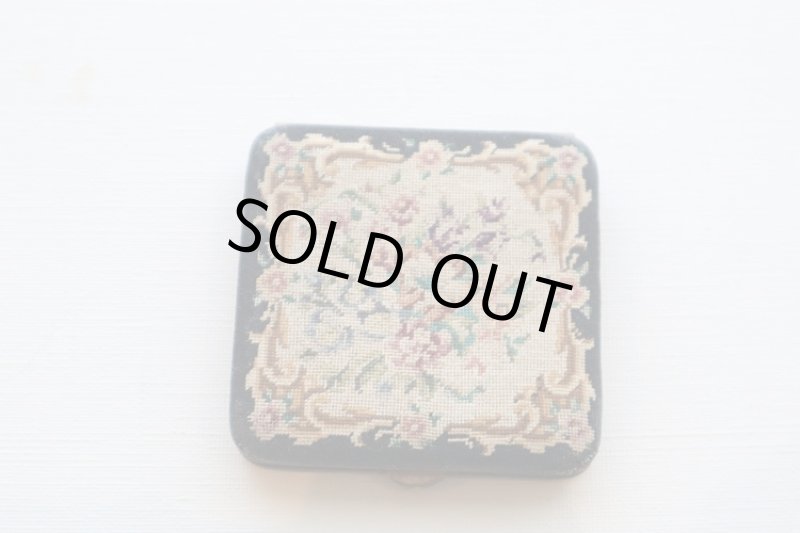 画像1: オーストリア製ヴィンテージプティポワン　コンパクトケース (1)