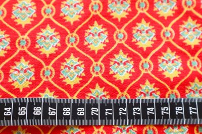 画像1: フランス製　ヴィンテージファブリック　プロヴァンスプリント