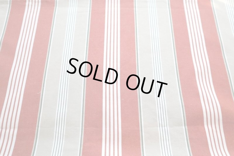 画像1: フランス製　ヴィンテージファブリック　ティッキング　ストライプ (1)