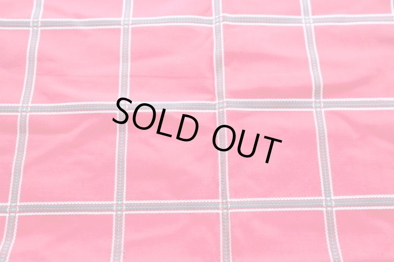 画像1: フランス製　ヴィンテージファブリック　バスクプリント (1)