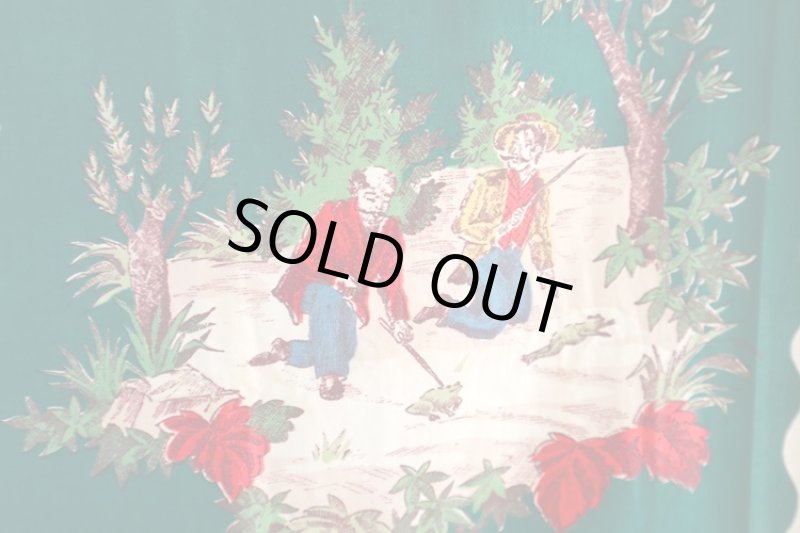 画像2: アメリカ製　ヴィンテージファブリック　マーク・トウェイン　 (2)