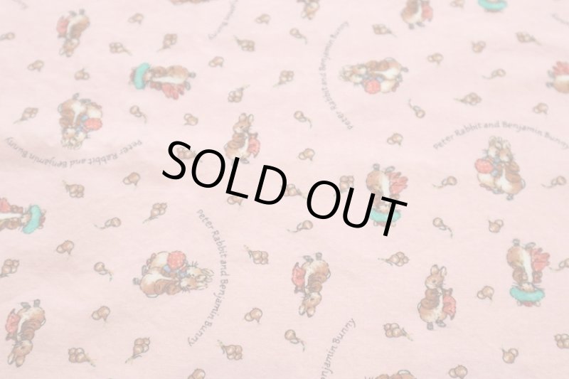 画像1: アメリカ製　ヴィンテージ　ファブリック　ピーターラビット2003 (1)