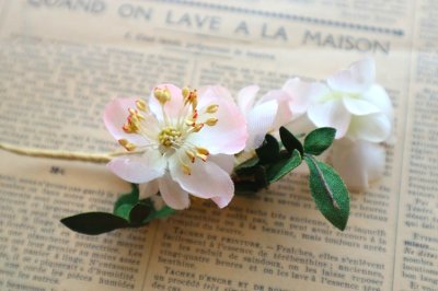 画像2: ドイツ製ヴィンテージフラワー　帽子・コサージュ用　SALE!