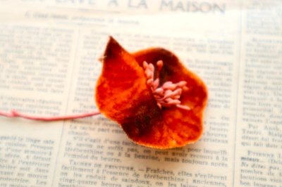 画像2: ドイツ製ヴィンテージフラワー　帽子・コサージュ用　SALE!