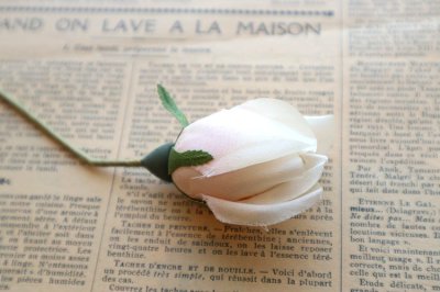 画像1: ドイツ製ヴィンテージフラワー　帽子・コサージュ用　SALE!