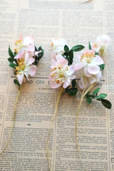 画像1: ドイツ製ヴィンテージフラワー　帽子・コサージュ用　SALE!