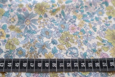 画像1: イギリス製　ヴィンテージリバティファブリック　タナローン