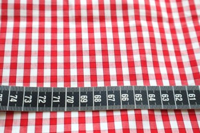 画像1: フランス製　ヴィンテージファブリック　チェック