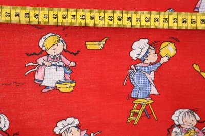 画像2: フランス製　ヴィンテージファブリック　子供キッチン