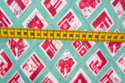 画像2: アメリカ製　ヴィンテージ　フィードサック　スクエア　リボン