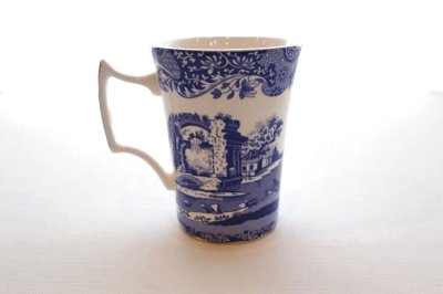 画像1: イギリス製　スポード　ブルーイタリアン　マグ280ｍｌ