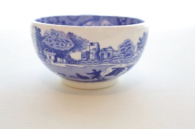 画像1: イギリス製　スポード　ブルーイタリアン　ディップボウル　１１ｃｍ