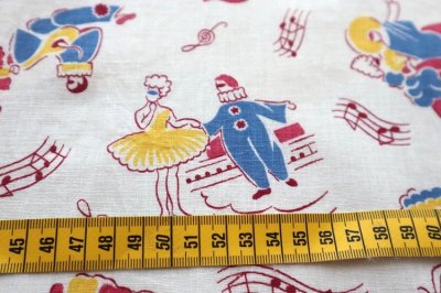 画像1: アメリカ製　ヴィンテージフィードサック　オペラ