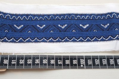 画像1: フランス製　ヴィンテージコットンテープ　プロヴァンス　ソレイアード