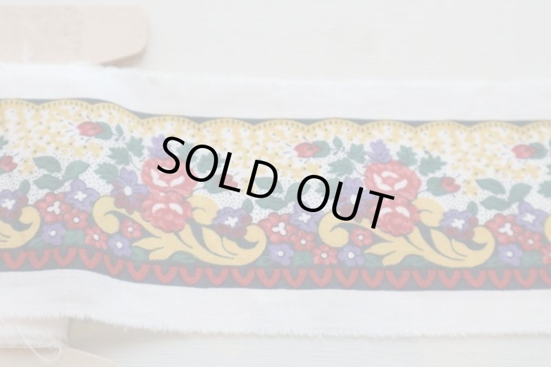 画像1: フランス製　ヴィンテージコットンテープ　プロヴァンス　ソレイアード (1)