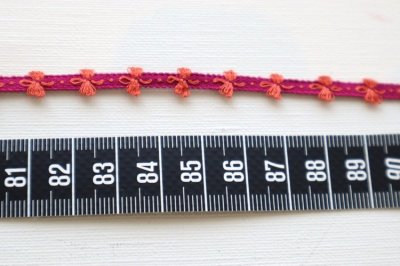 画像1: フランス製　ヴィンテージリボン　ロココ