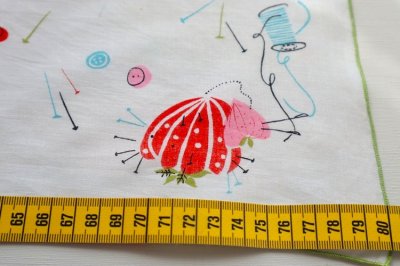 画像1: アメリカ製　ヴィンテージハンカチ　Vougue Patterns