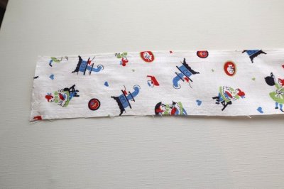 画像3: アメリカ製　ヴィンテージフィードサック　女の子とキッチン