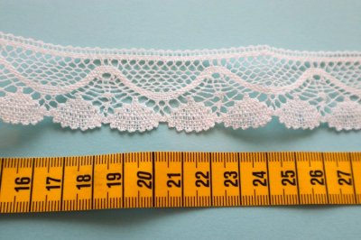 画像1: フランス製　ヴィンテージ　レース　９５ｃｍパック