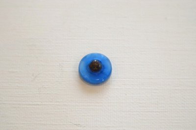画像1: フランス製ヴィンテージガラスボタン　　ヨット