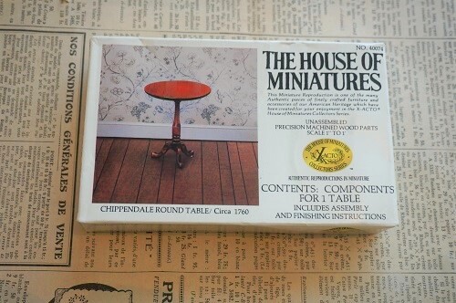 画像1: The House of Miniatures　ヴィンテージ ドールハウスキット  (1)