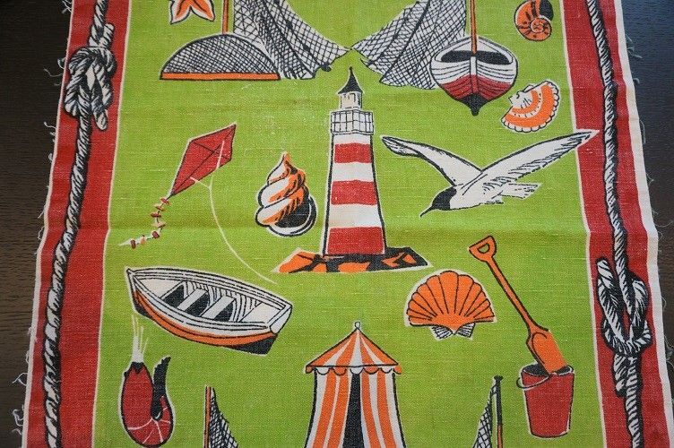 イギリス製 ヴィンテージファブリック - ラメゾンブランシュ広島  