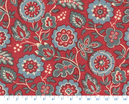 画像1: 日本製　Moda Fabrics  French  General ファブリック  13903 (1)